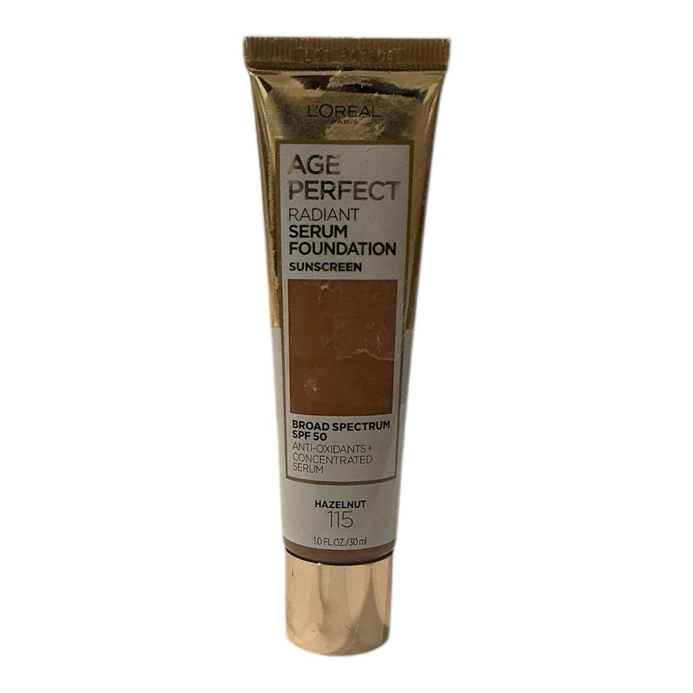 L'Oréal Age Perfect Radiant Serum Foundation - Hazelnut 115 - 1.0 fl oz
